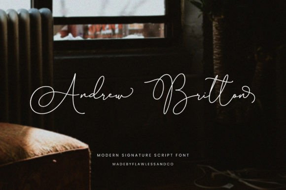 Andrew Britton: A Signature Script for Timeless Designs