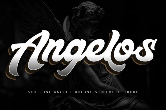 Angelos: The Bold Script Font for Modern Elegance