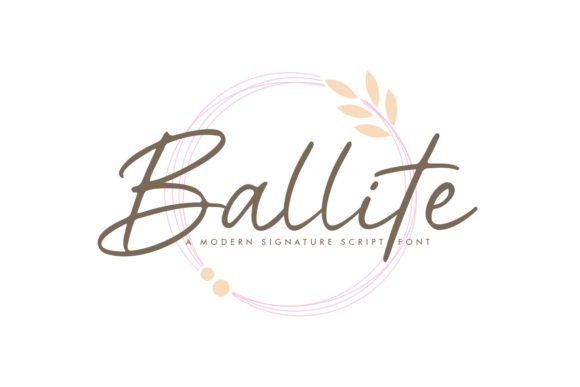 Ballite: The Modern Script Font That Balances Elegance and Clarity