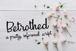 Betrothed: A Hand-Crafted Script for Meaningful Designs