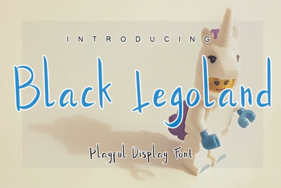 Black Legoland: A Script Font That Brings Cool Confidence