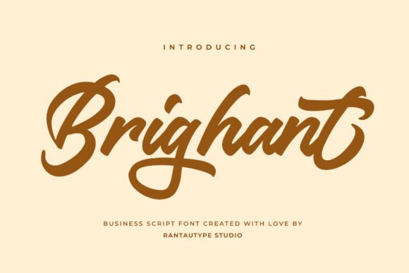 Brighant: The Modern Typeface That Balances Professionalism and Personality
