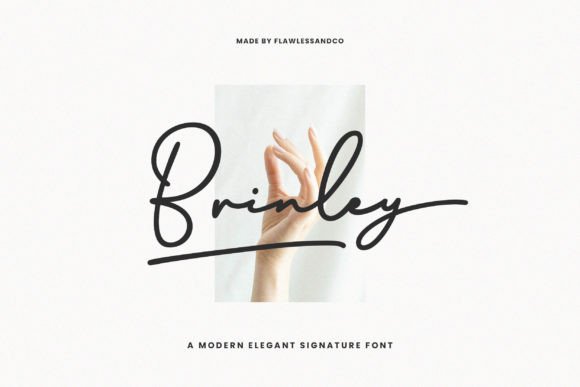 Brinley: The Modern Script Font for Authentic Branding