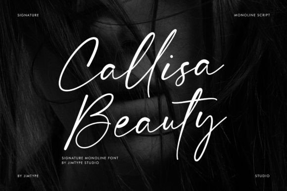 Callisa Beauty: Elevate Your Brand with This Script Font