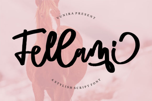 Fellami: The Creative Script Font for Modern Branding
