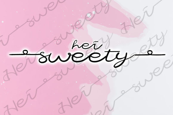 Hei Sweety: The Script Font for Modern Elegance