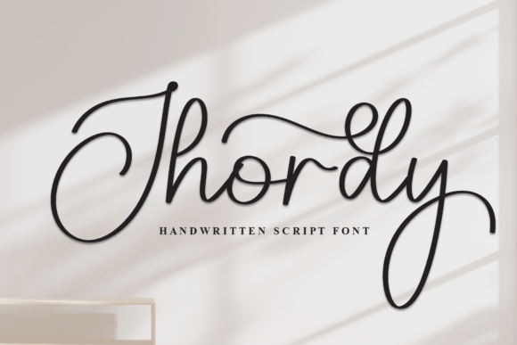 Jhordy: The Elegant Script Font for Modern Designers