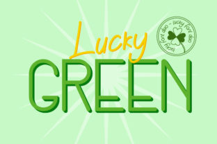 Lucky Green Duo: A Creative Font Pairing for Modern Projects