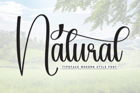 Natural: A Handwritten Font for Journeys