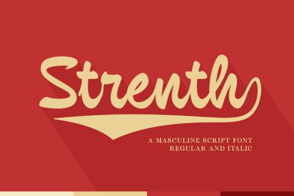 Strenth: A Bold Script for Lasting Impressions