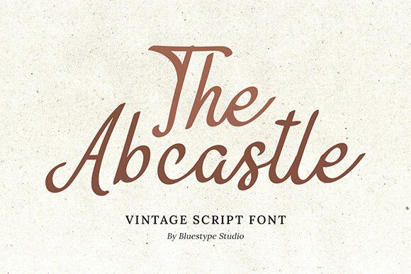 The Abcastle: Infusing Vintage Script Charm Into Modern Design