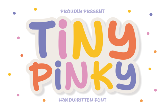 Tiny Pinky: A Handwritten Font That Sparks Joy and Connection
