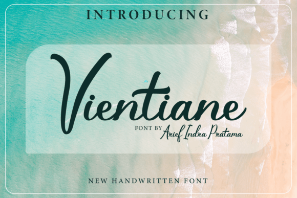 Vientiane: The Script Font Redefining Digital Elegance